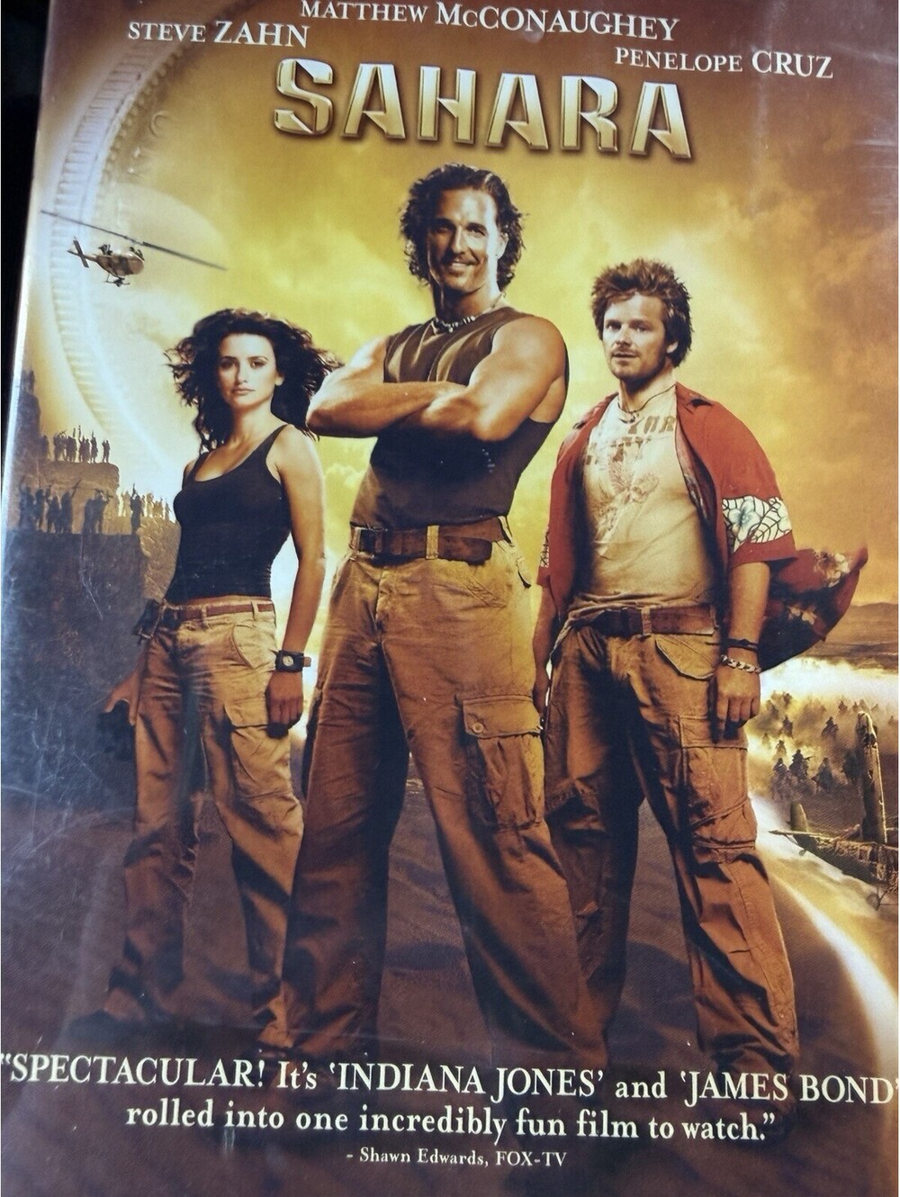 Sahara (Widescreen Edition) DVD 2005 Matthew McConaughey